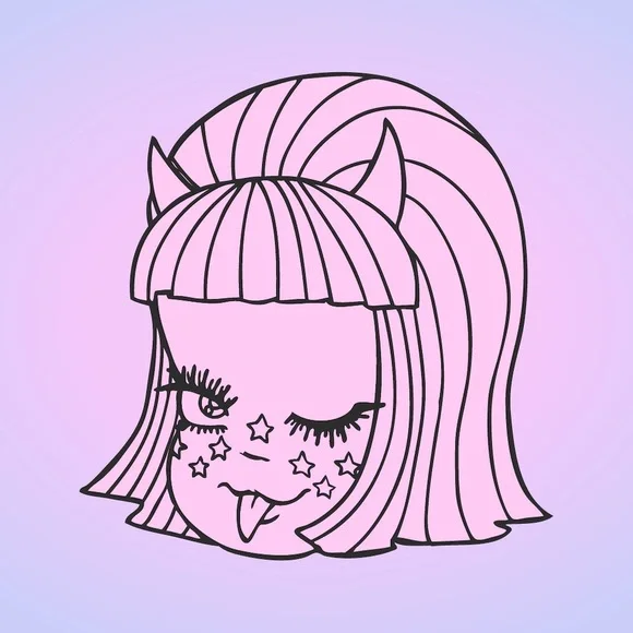 Rare Loungefly x Valfré Collab Pink Acid Wash Denim Angel Backpack - Picture 4 of 10